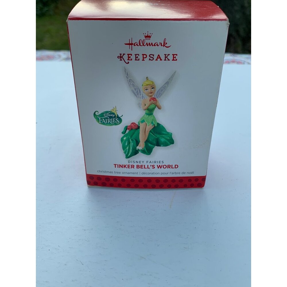 Hallmark Keepsake Ornament 2013 Tinker Bells World Disney Fairies Holly Leaves - Picture 5 of 11